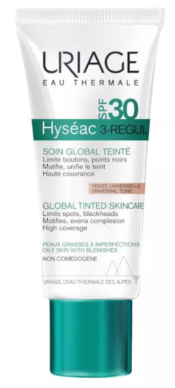 Uriage Hyséac 3-Regul Cuidado Global Color SPF30 40 ml