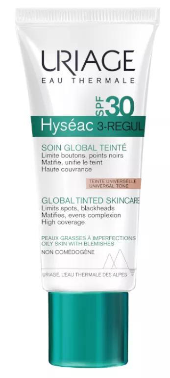 Anti-imperfecties met kleur Hyseac 3-Regul Global Care SPF30 Uriage 40ml