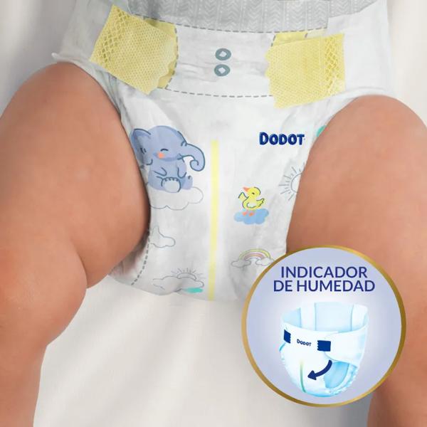 Dodot Sensitive Extra Diapers Size 3+ 7-11Kg 60Uds