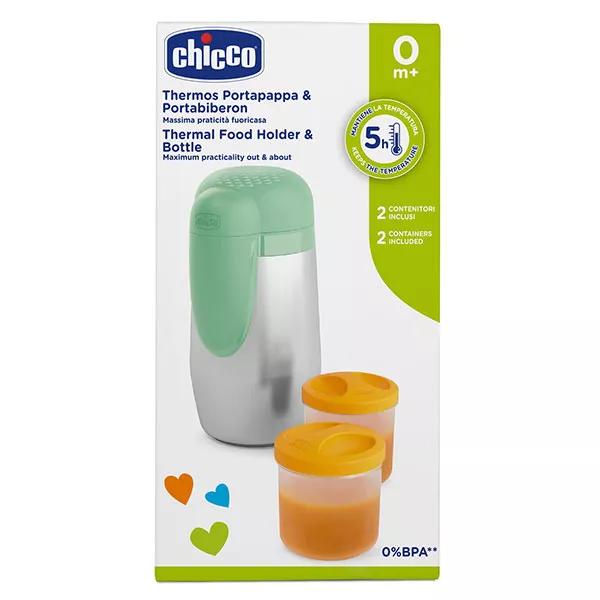 Chicco Repas Thermos Portapappa e per Portabiberons