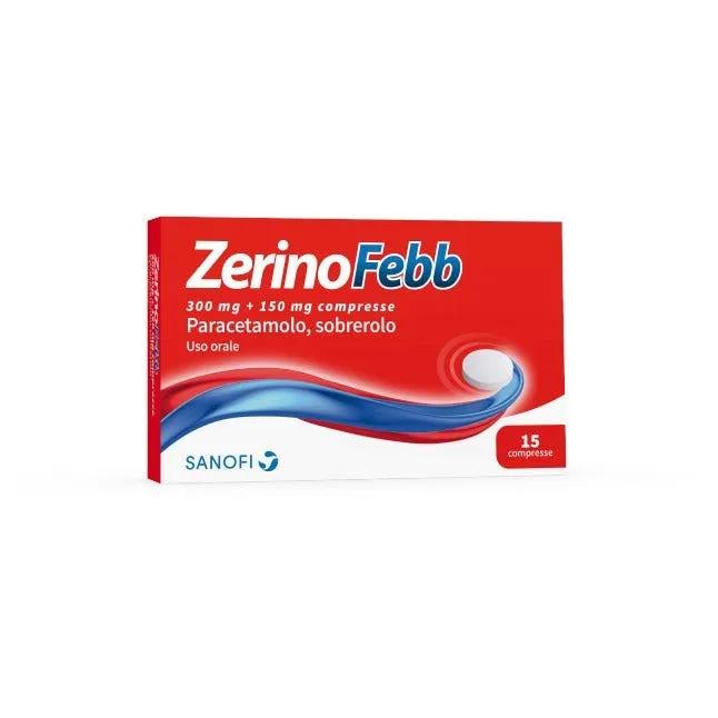 ZerinoFebb Adulti 300 mg + 150 mg 15 Compresse