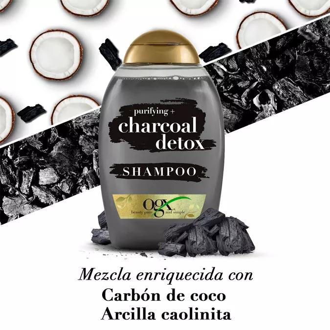 OGX Champú Carbón Detox 385 ml