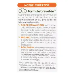 SuperDiet Gelée Royale 3000mg Bio 20 ampoules