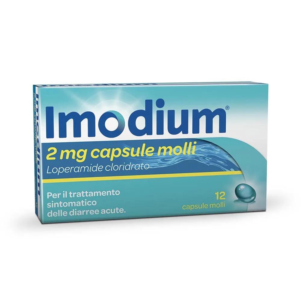 Imodium Diarrea Acuta 12 Capsule Molli