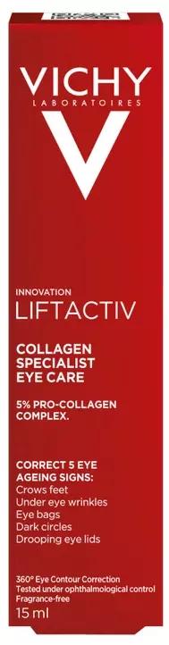 Vichy Liftactiv Collagen Specialist Contorno Olhos 15 ml