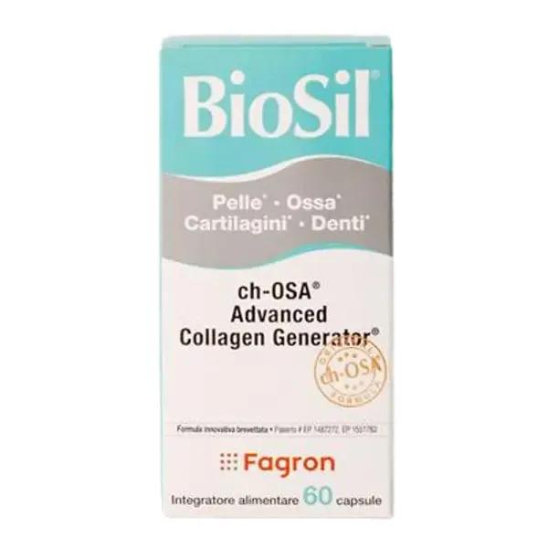 Fagron Biosil Integratore Collagene 60 Capsule