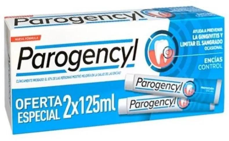 Parogencyl Gum Control Zahnpasta 2x125 ml SPARFORMAT
