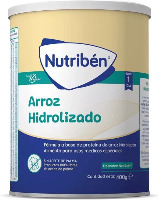 Nutribén Leite de arroz hidrolisado em pó para recém-nascidos 400 gr ...