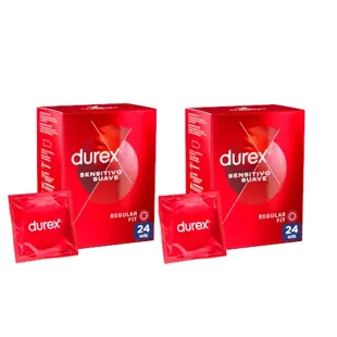 Durex Preservativos Sensitivo Suave 2x24 unidades