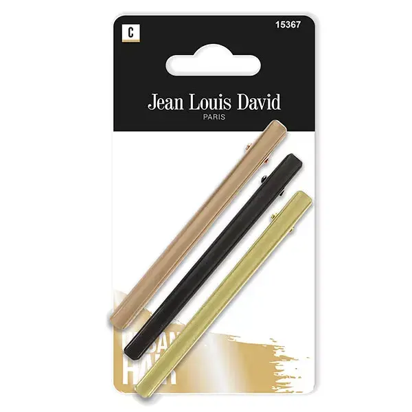 Jean Louis David Hair Hairclip Random Colours 3 units