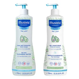 Routine delicata per il bagnetto e il WC del bambino Mustela