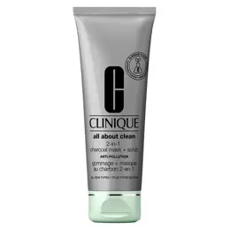 Clinique All About Clean Gommage + Masque au Charbon 2 en 1 100ml