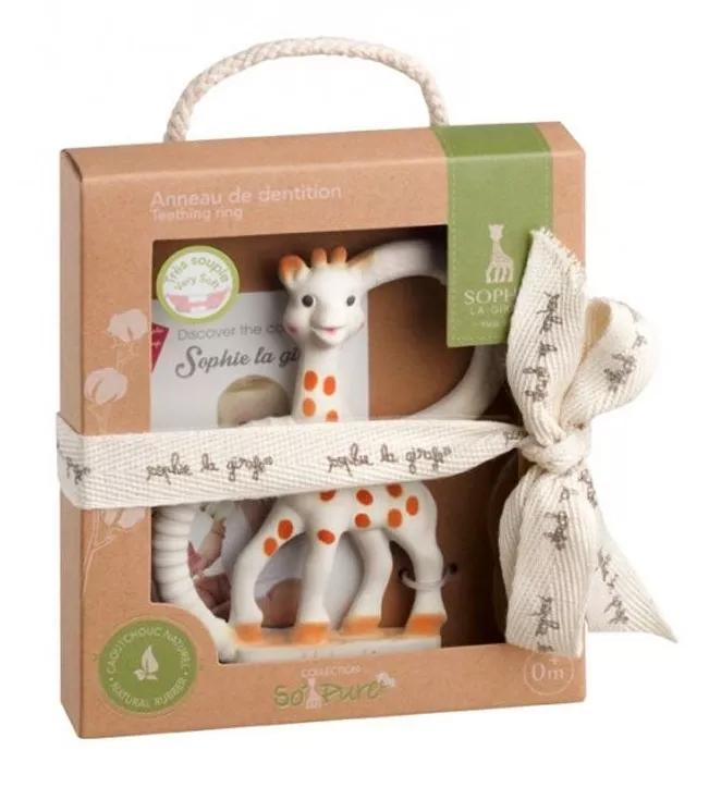 Set regalo Juguete mordedor jirafa Sophie la Girafe + Doudou