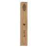 Lov'FROG Brosse à Dent Bambou Charbon Actif Enfant Motif Coeur