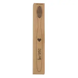 Lov'FROG Brosse à Dent Bambou Charbon Actif Enfant Motif Coeur