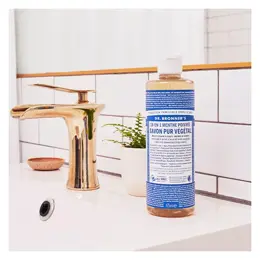 Dr Bronner's Savon Pur Végétal Menthe Poivrée 