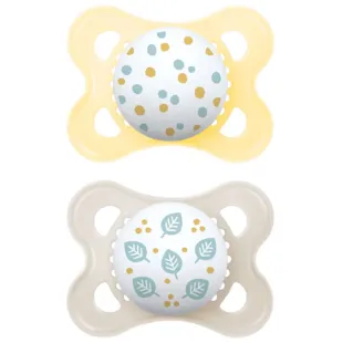 MAM Original Neutral Bright Pacifier 2-6m 2 pcs