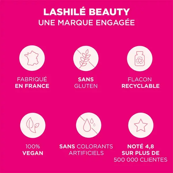 Lashilé Beauty Good Beauty Beauté Fortification des Cheveux 60 Gummies