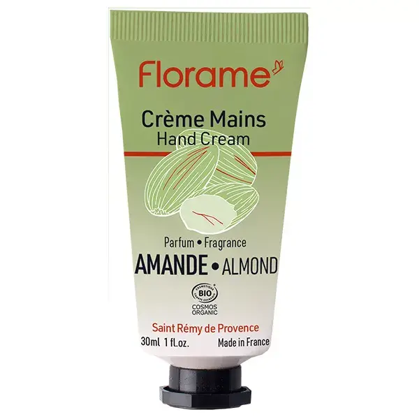 Florame Crème Mains Amande Bio 30ml