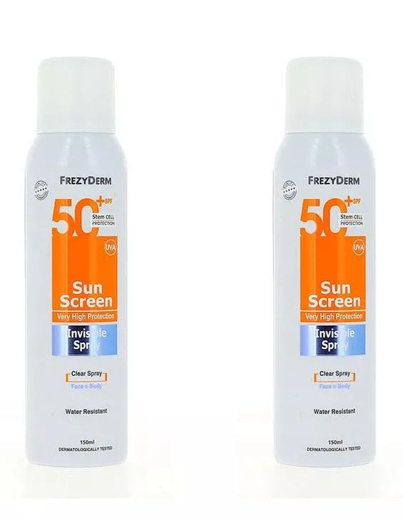 Frezyderm Spray Invisible SPF50+ 150ml+150ml