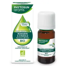 Phytosun Arôms Huile Essentielle Romarin à Cinéole Bio 10ml