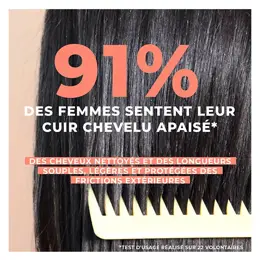 Energie Fruit Cheveux Fins et Délicats Shampoing Douceur Pêche Blanche & Eau de Riz Bio 250ml