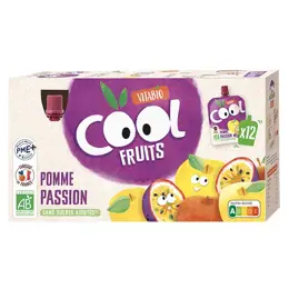 Vitabio Cool Fruits Pomme Passion Bio 12 x 90g