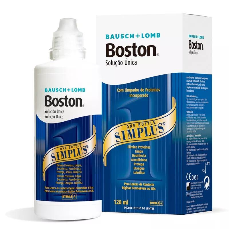 Bausch&Lomb Boston Simplus Solução Unica Bausch e Lomb 120ml