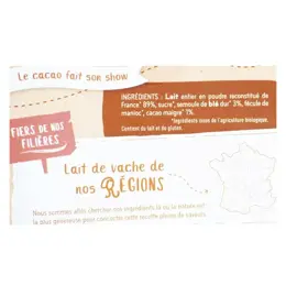 Babybio Desserts Lactés Gourde Crème Semoule Cacao +8m Bio 4 x 85g