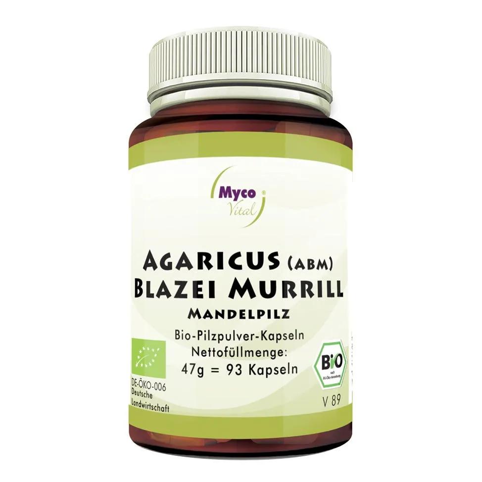 Freeland Agaricus Blazei Murrill ABM Integratore di Funghi Medicinali 93 Capsule