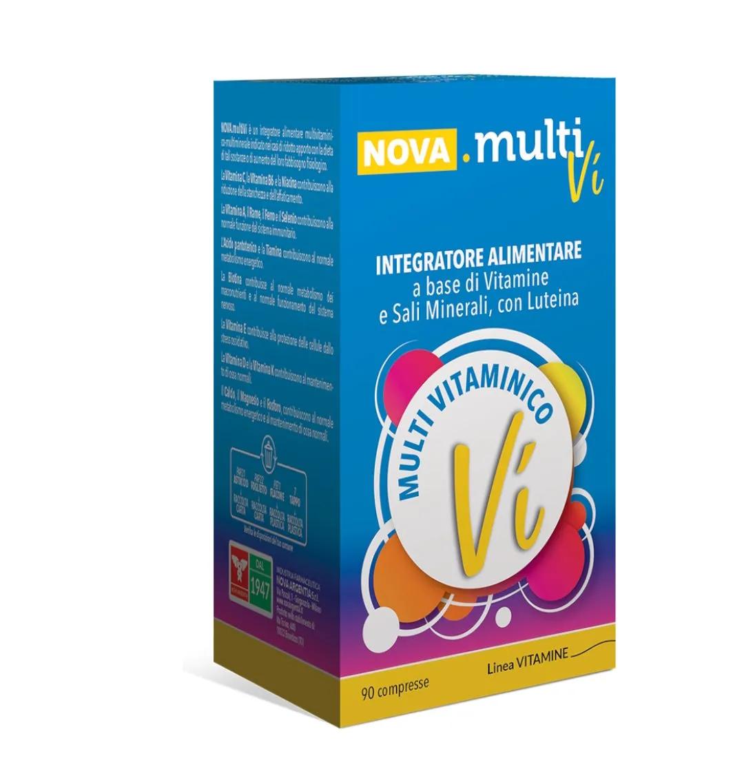 Nova MultiVí Integratore Multivitaminico e Multiminerale 90 Compresse