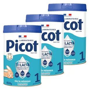 Picot Latte 1a Età 800g - Confezione da 3