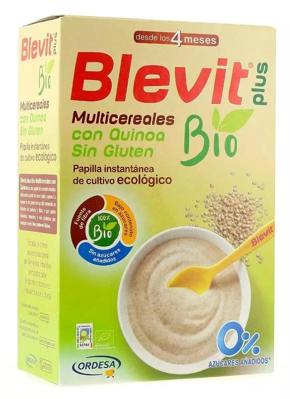 Blevit Plus BIO MultiCereais com Quinoa Sem glúten +4m 250gr