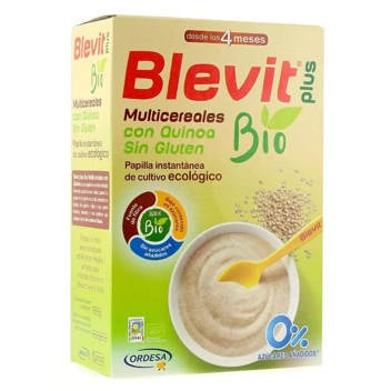 Blevit Plus BIO Multicereales con Quinoa Sin Gluten +4m 250 gr - Atida