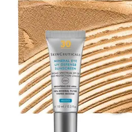 SkinCeuticals Photoprotection Mineral Eye UV Defense Sunscreen Protection Solaire Teintée Contour des Yeux SPF30 10ml