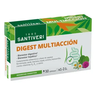 Santiveri Digest Multiaction 30 Capsules