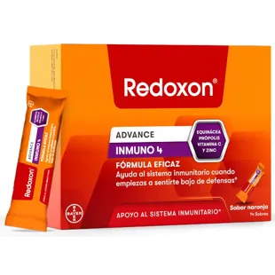Redoxon Immuno 4 Vitamins and Defenses 14 Envelopes