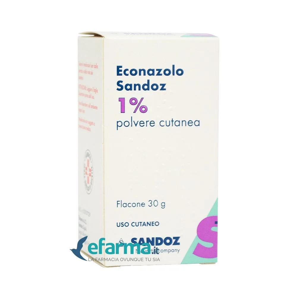 Econazolo Sandoz Polvere cutanea 1% Antimicotico 30g