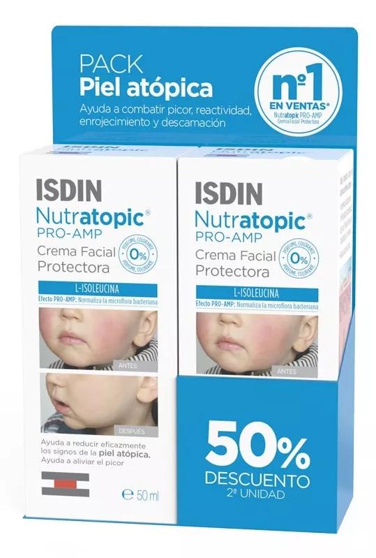 Isdin Nutratopic Duplo Facial 50ml 2da Ud 50%