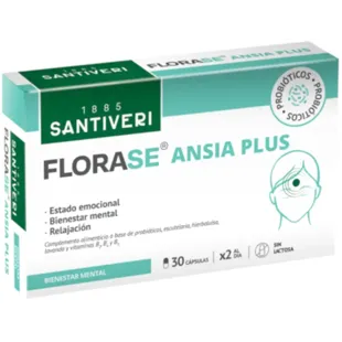 Santiveri Florase Ansia Plus 30 Cápsulas