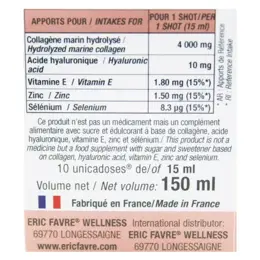 Eric Favre Beauté Pure Collagen+ Pêche Citron 10 unicadoses