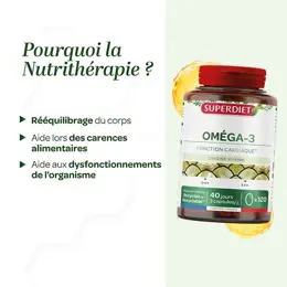 Superdiet Omega 3 120 capsules