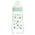 MAM Biberon +2 mesi Vetro 260ml Blu Flusso 2