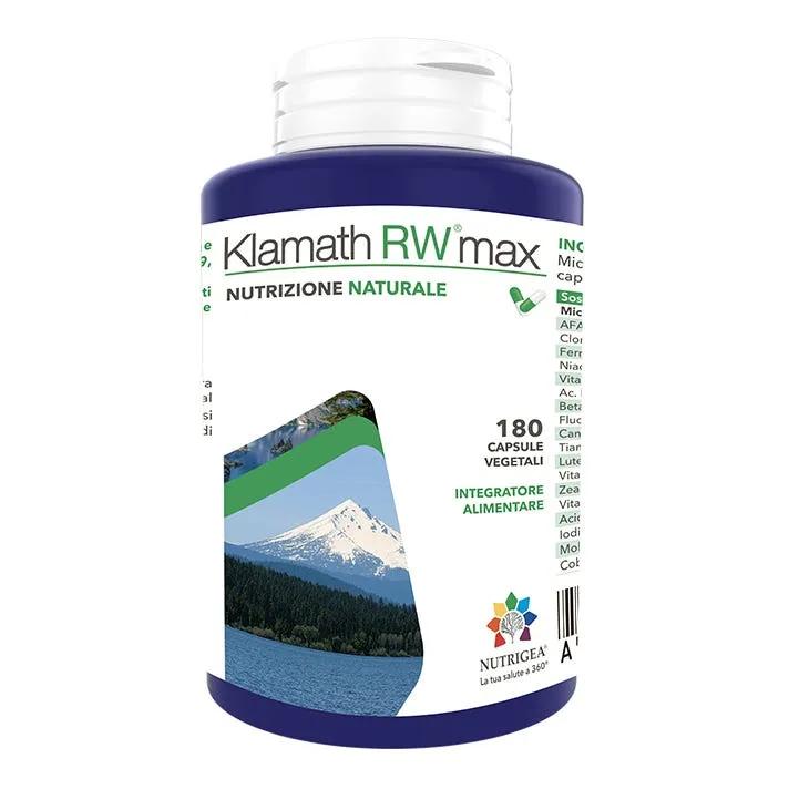 Klamath Rw Max Integratore di Alghe 180 Capsule