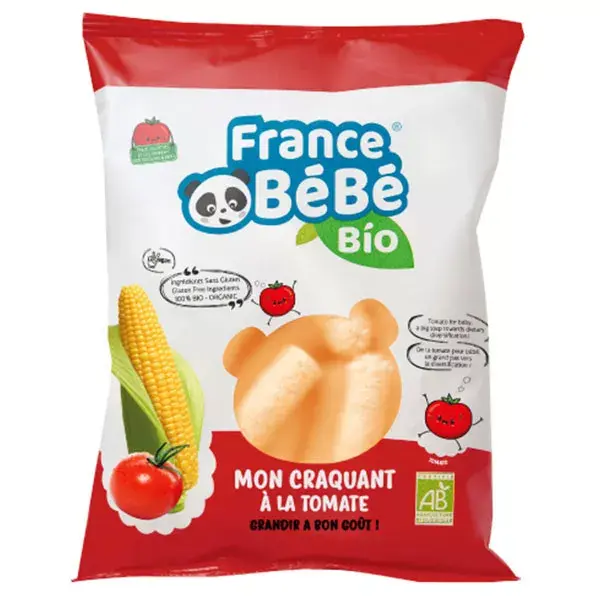 France Bébé Nutrition Mon Craquant Maïs Tomate +7m Bio 20g