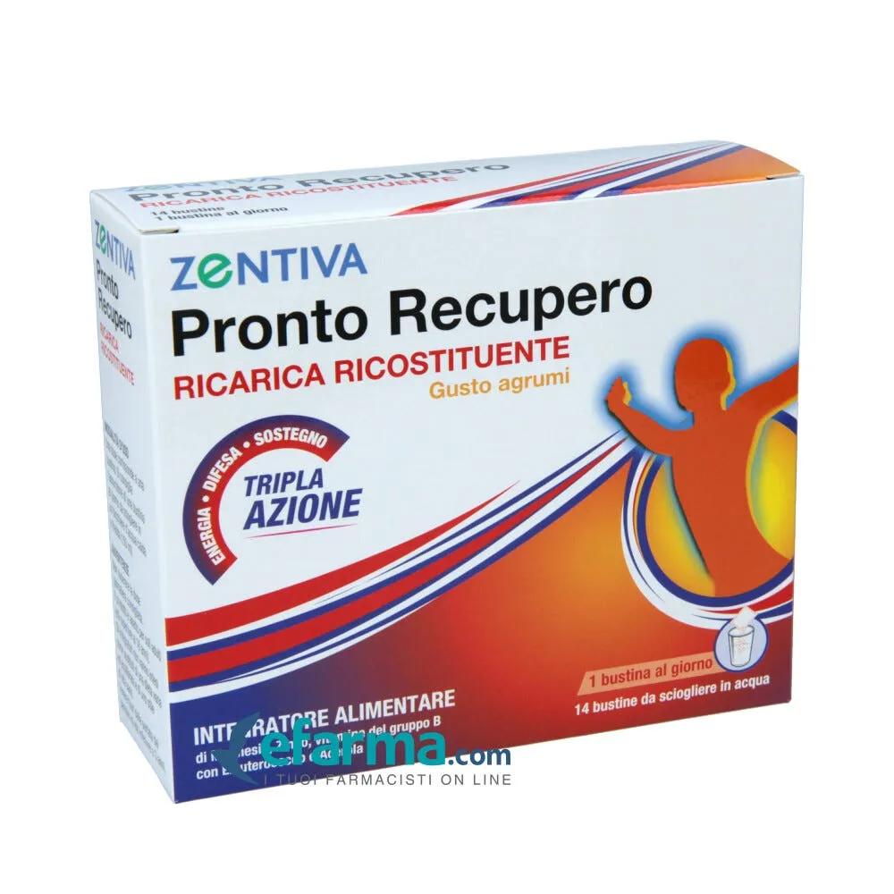 Pronto Recupero Zentiva Integratore Ricostituente 14 Bustine