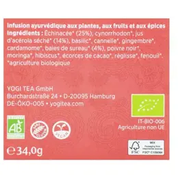 Yogi Tea Défenses Naturelles 17 sachets