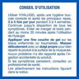 Hyalugel Gel Buccal Aphtes Petites Plaies 20ml