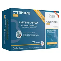 CYSTIPHANE anagen 90 cps Croissance* des cheveux Cure de 3 mois