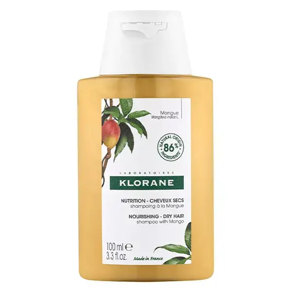 Klorane Beurre de Mangue Shampoing Nutrition 100ml